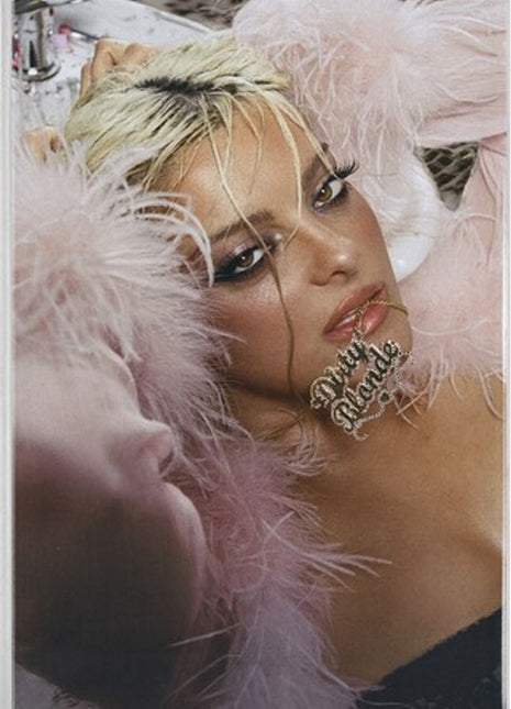 the album cover for Bebe Rexha - Dirty Blonde