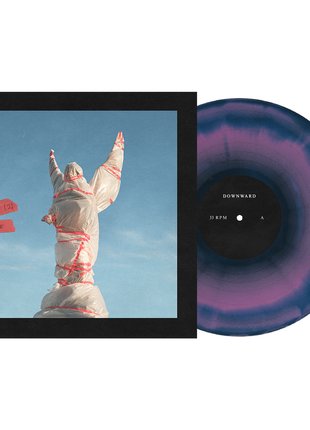 the album cover for Downward - Downward (2) Deluxe [Purple & Aqua Blue]