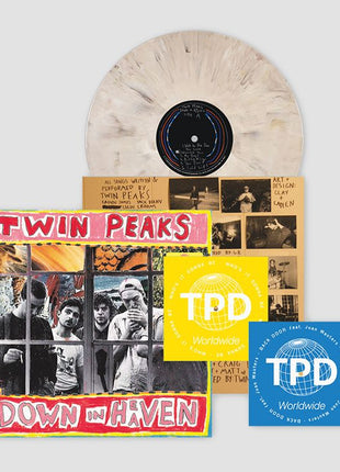 the album cover for Twin Peaks - Down in Heaven - 10th Anniversary [Parchment]