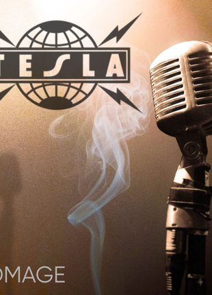the album cover for Tesla - Homage