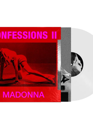 the album cover for Madonna - CONFESSIONS II [Indie Exclusive White Vinyl with Alternate Cover]
