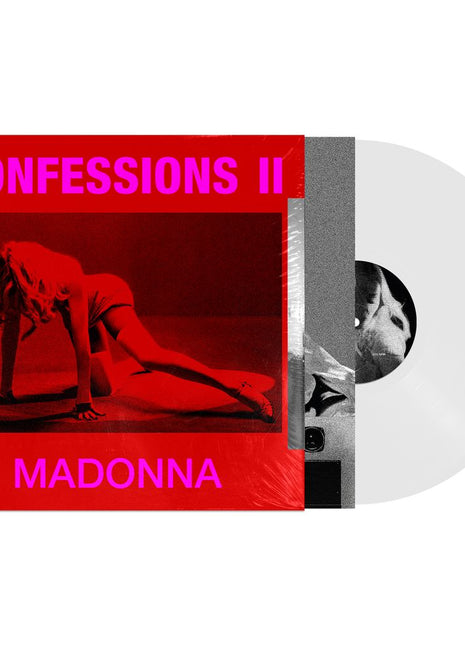 the album cover for Madonna - CONFESSIONS II [Indie Exclusive White Vinyl with Alternate Cover]