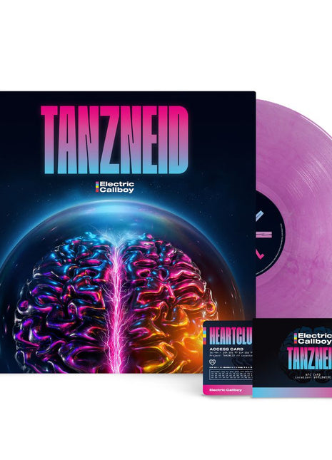 the album cover for Electric Callboy - TANZNEID [Transparent Violet]