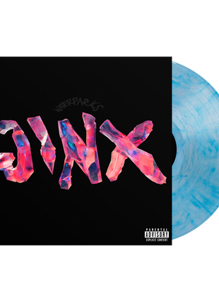 the album cover for Waterparks - JINX [Indie Exclusive Sky Blue/Aqua]