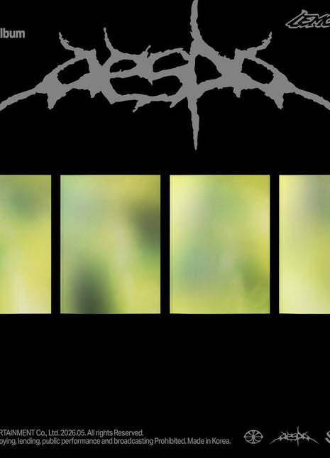 the album cover for Aespa - The 2nd Album ‘LEMONADE’ [ACID Ver.]