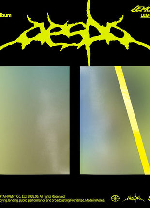 the album cover for Aespa - The 2nd Album ‘LEMONADE’ [LEMONADE Ver.]