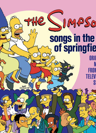 the album cover for The Simpsons - Songs in the Key of Springfield (Original Music from the Television Series) [Deluxe]