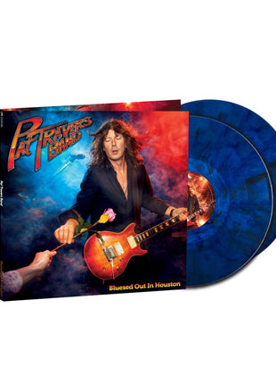 the album cover for Pat Travers Band - Bluesed Out In Houston