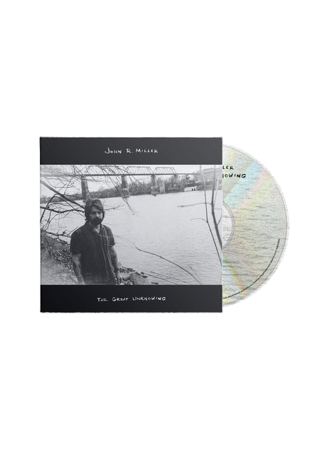 the album cover for John R Miller - The Great Unknowing