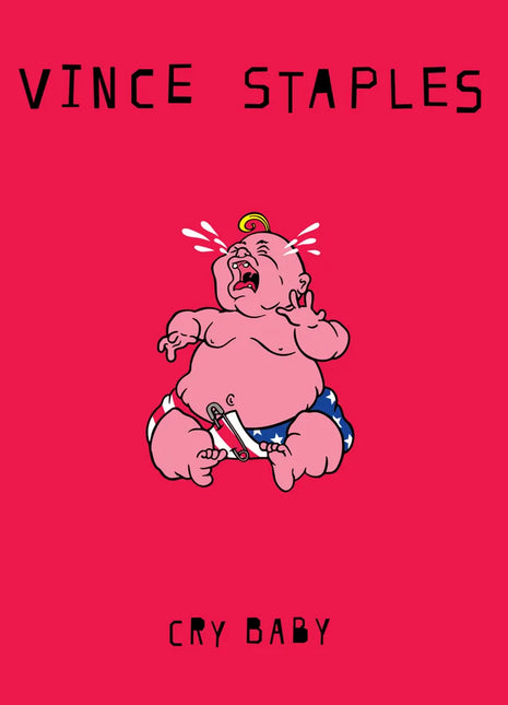 the album cover for Vince Staples - Cry Baby [Indie Exclusive Red]