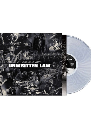 the album cover for Unwritten Law - An Evening With Unwritten Law [Clear]