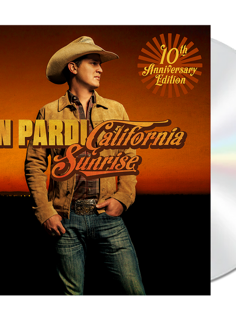 the album cover for Jon Pardi - California Sunrise - 10th Anniversary Edition