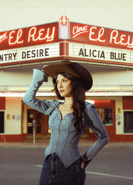 the album cover for Alicia Blue - Country Desire