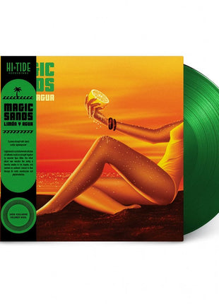 the album cover for Magic Sands - Limon Y Agua [Clear Green in Gatefold w/ Obi]