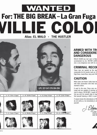 the album cover for Willie Colon - La Gran Fuga
