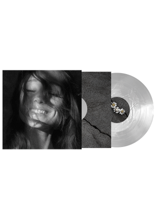 the album cover for Ariana Grande - petal [Translucent Pearly White]