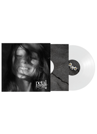 the album cover for Ariana Grande - petal [Indie Exclusive Classic White]