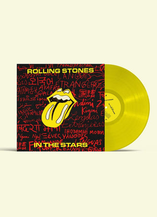 the album cover for The Rolling Stones - In The Stars [Yellow]