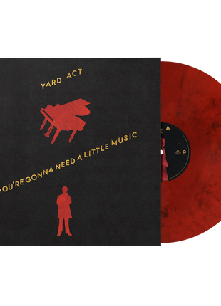 the album cover for Yard Act - You're Gonna Need A Little Music [Indie Exclusive Red Smoke]