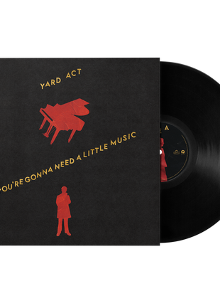 the album cover for Yard Act - You're Gonna Need A Little Music [Black]