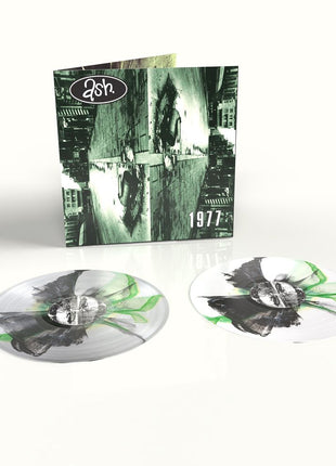 the album cover for Ash - 1977 - 30th Anniversary Edition [Green/Black InkPlosion]