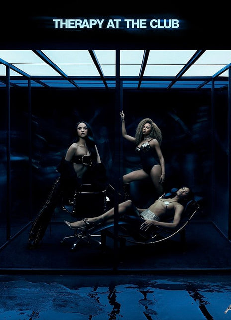 the album cover for FLO - THERAPY AT THE CLUB