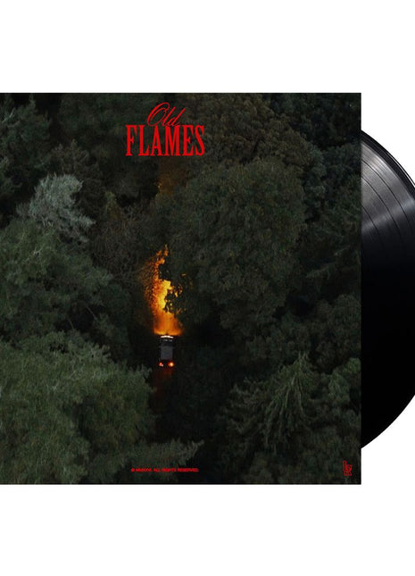 the album cover for La Roux - Old Flames [Black]