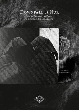 the album cover for Downfall of Nur - And The Firmament Will Burn (Uk)