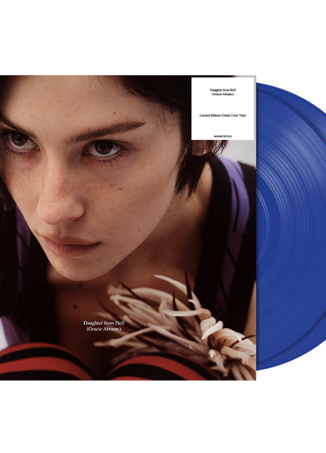 the album cover for Gracie Abrams - Daughter From Hell [Cobalt]
