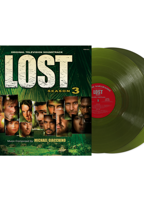 the album cover for Michael Giacchino - Lost Season 3 [Translucent Forest Green]