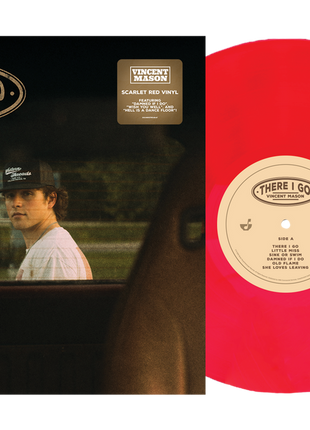 the album cover for Vincent Mason - There I Go [Scarlet Red]