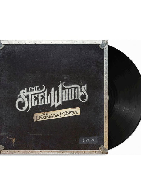 the album cover for The Steel Woods - The Lexington Tapes (Live)