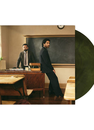 the album cover for Dan + Shay - Young [Chalkboard Green]