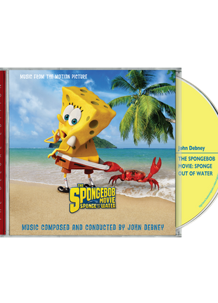 the album cover for John Debney - The SpongeBob Movie: Sponge Out Of Water - The Deluxe Edition