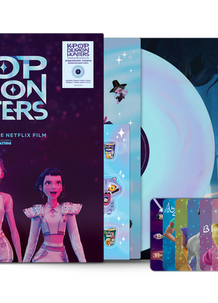 the album cover for Various Artists - KPop Demon Hunters (Soundtrack from the Netflix Film) - Anniversary Edition [Honmoon Haze]