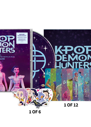 the album cover for Various Artists - KPop Demon Hunters (Soundtrack from the Netflix Film) - Anniversary Edition