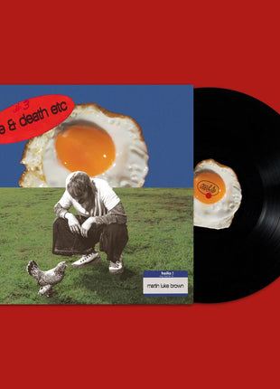 the album cover for Martin Luke Brown - life & death etc [180g Black]