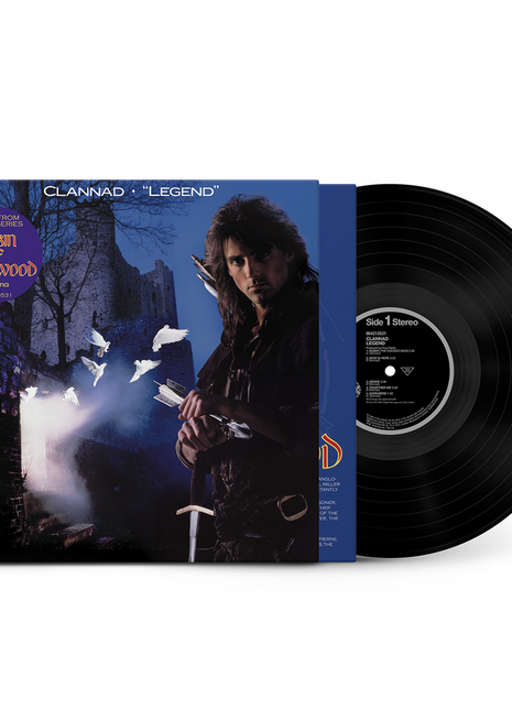 the album cover for Clannad - Legend (Music from the TV Series, Robin of Sherwood)