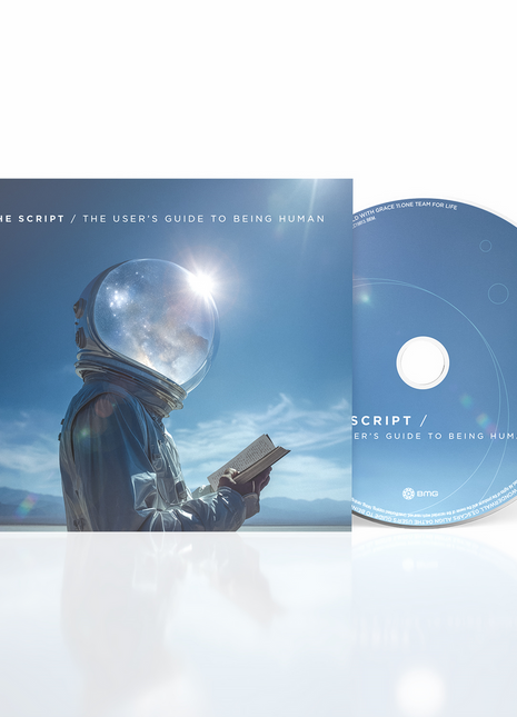 the album cover for Script - The User's Guide to Being Human
