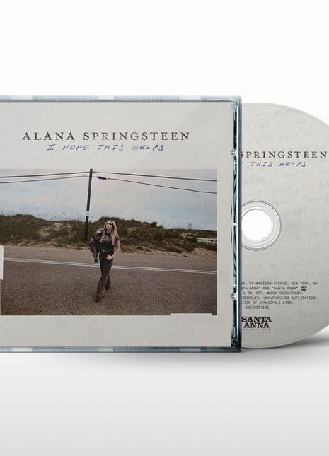 the album cover for Alana Springsteen - I Hope This Helps [Signed]