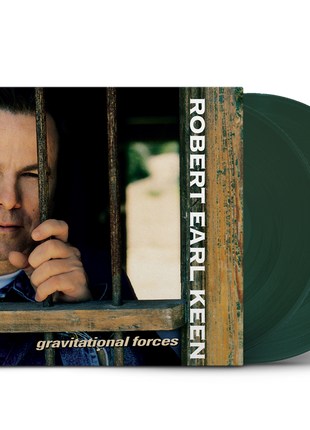 the album cover for Robert Earl Keen - Gravitational Forces [Forest Green]