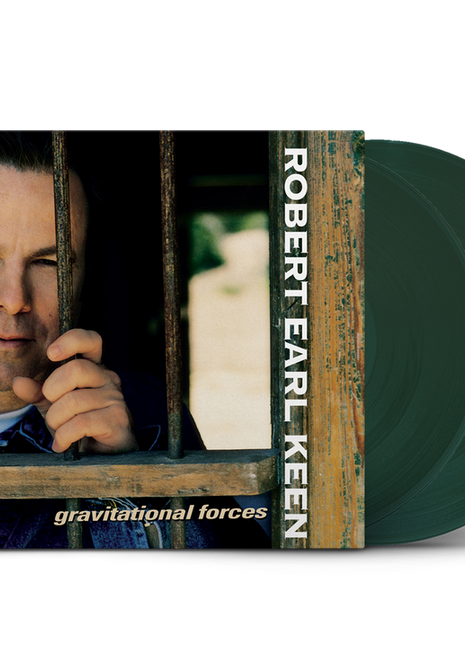 the album cover for Robert Earl Keen - Gravitational Forces [Forest Green]