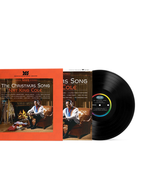 the album cover for Nat King Cole - The Christmas Song (DSS One-Step Vinyl) [180g LP]