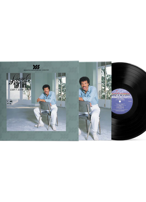 the album cover for Lionel Richie - Can't Slow Down (DSS One-Step Vinyl) [180g LP]