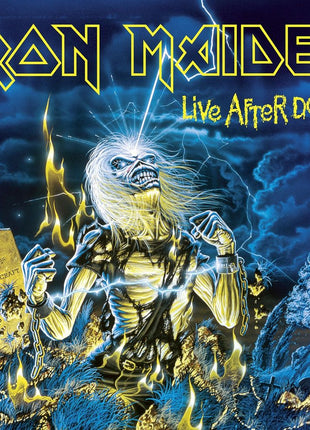 the album cover for Iron Maiden - Live After Death - 2015 Remaster