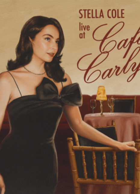the album cover for Stella Cole - Live at Cafe Carlyle