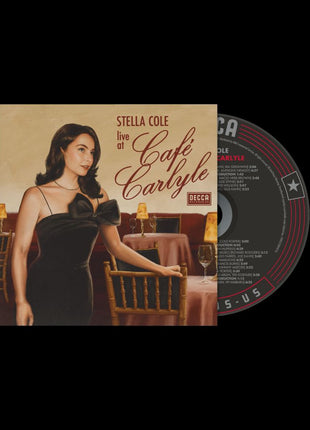 the album cover for Stella Cole - Live at Cafe Carlyle