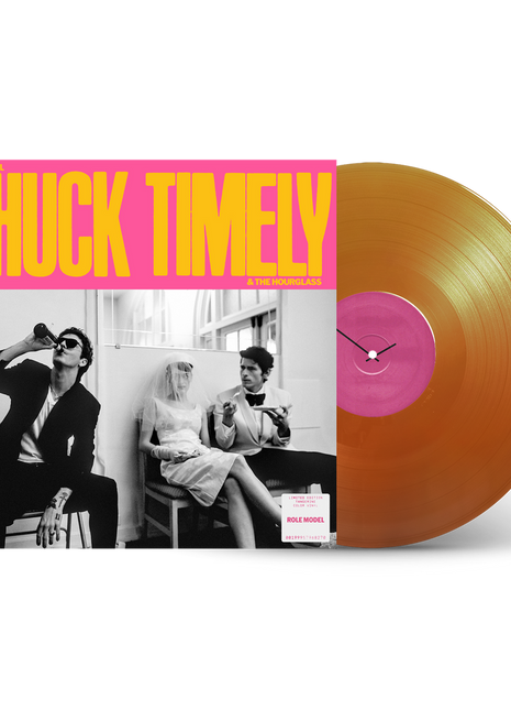 the album cover for Role Model - Chuck Timely & The Hourglass [Indie Exclusive Tangerine]