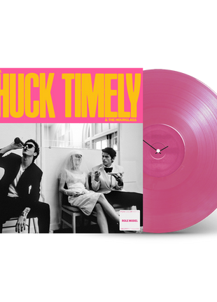 the album cover for Role Model - Chuck Timely & the Hourglass [Watermelon Pink]