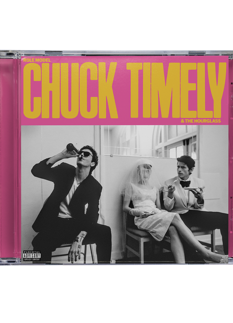 the album cover for Role Model - Chuck Timely & the Hourglass